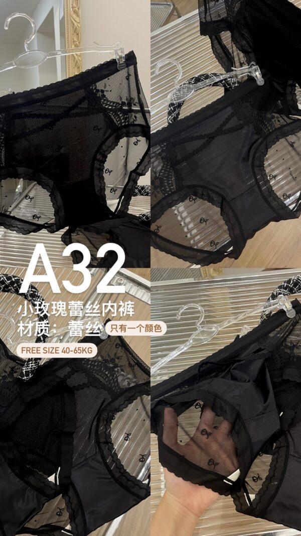 A32 小玫瑰蕾丝内裤 - Image 2