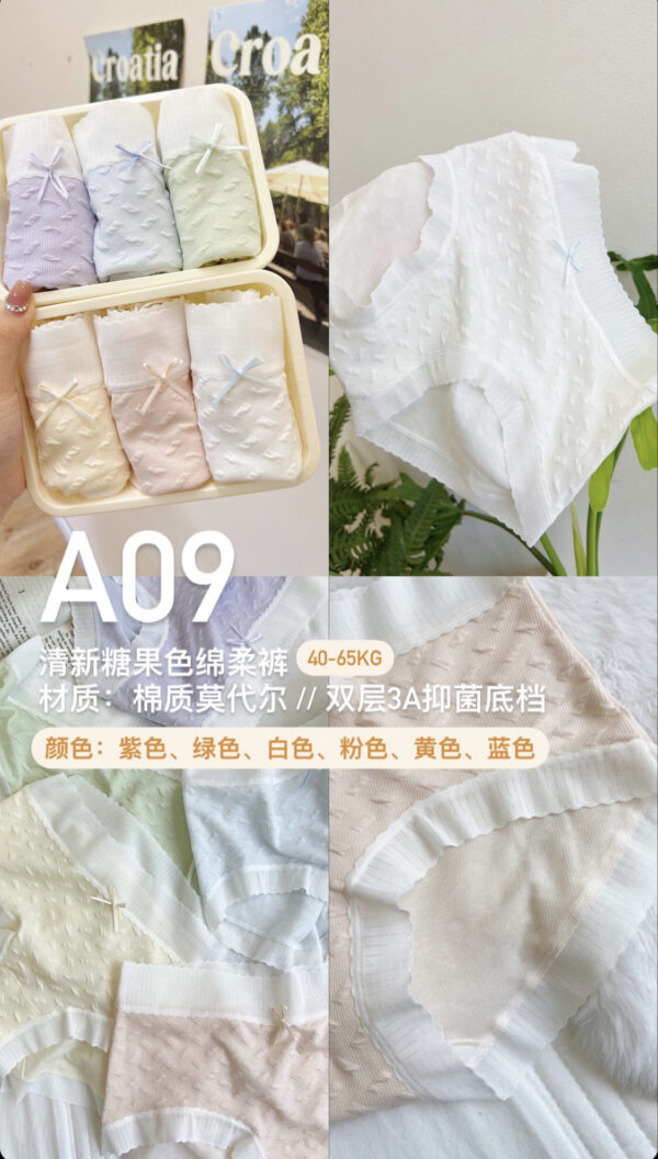 A09 清新糖果棉柔内裤 - Image 2