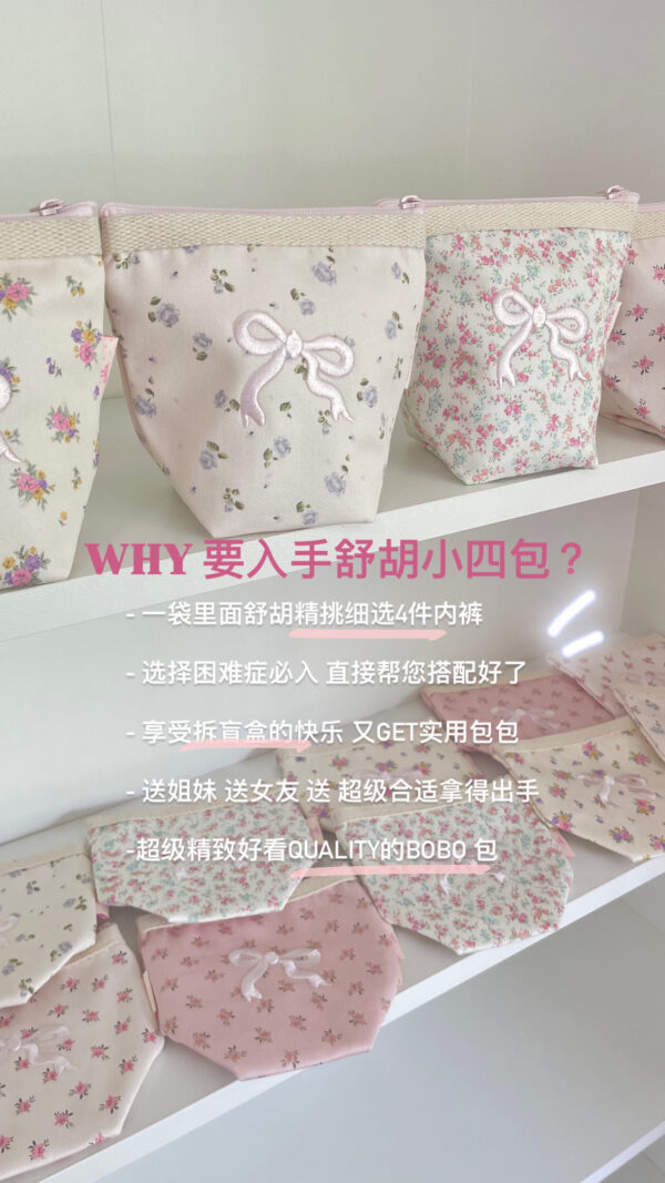 BOBO 一个包 + 4件内裤 - Image 3